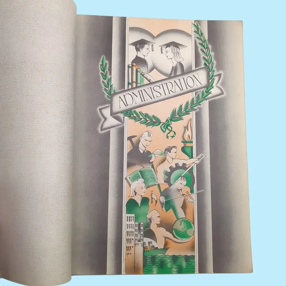 Cass Lake High School 1947 Year Book Yearbook Panthers Minnesota MN
